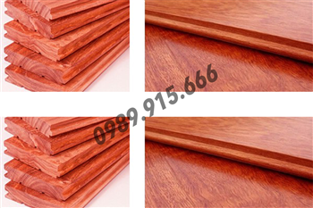 Sàn gỗ giáng hương lào với kích thước đặc biệt