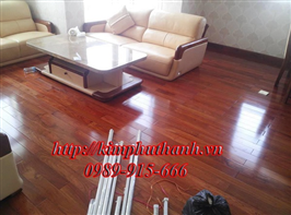 Sàn gỗ Giáng Hương Lào 15 x 90 x 600 mm