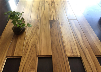 Sàn gỗ Teak Lào kt 15 x 90 x 750mm